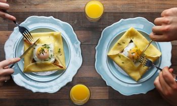 Savory Breakfast Crepe Pockets