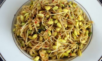 Soybean sprout side dish (Kongnamul muchim: 콩나물무침)