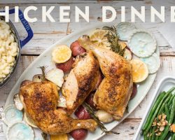 1 Hour CHICKEN DINNER with Sides – Honeysuckle