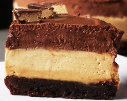 Chocolate Peanut Butter Mousse Cake