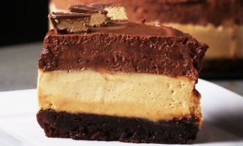 Chocolate Peanut Butter Mousse Cake