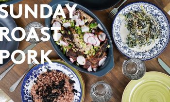 SUNDAY PORK ROAST AND SIDES RECIPES (Shopping and preparing the perfect family lunch)
