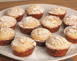 White Chocolate Almond Muffins | Episode 1238