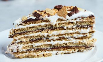 16-Layer No-Bake S’mores Cake