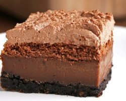 4-Layer, 4-Texture Chocolate Cake