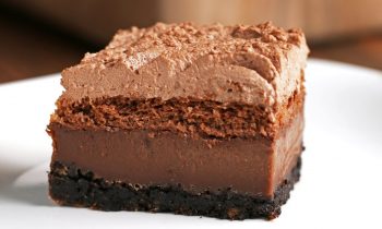 4-Layer, 4-Texture Chocolate Cake