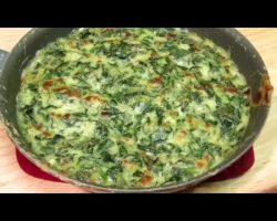 Creamed Spinach Recipe – Spinach Gratin Recipe – Easy Side Dish Recipe