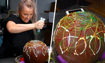 Giant Chocolate Easter Egg