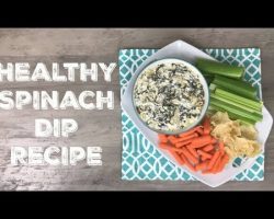 2 Smart Point Spinach Dip | Weight Watchers Friendly Side Dishes COLLAB