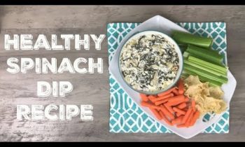 2 Smart Point Spinach Dip | Weight Watchers Friendly Side Dishes COLLAB