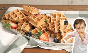 Blender Waffles Recipe (Baby Mia Approved!) | Ep. 1255