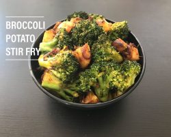 Broccoli potato stir fry | Broccoli stir fry | Broccoli recipes | Side dish for chapathi and Roti