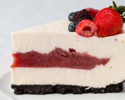 Cherry Pie-Filled Cheesecake