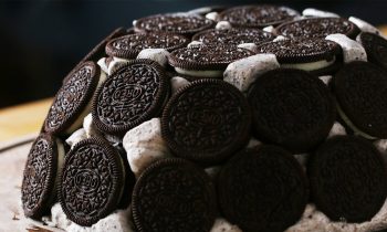 Cookies And Ice Cream Dome Cake