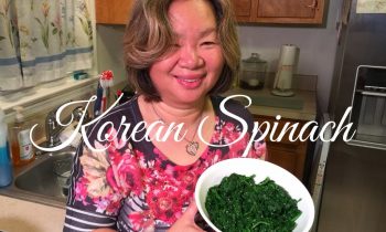 HD How to make Korean Spinach Side Dish