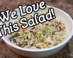 Oriental Salad – Feed a crowd – holiday side dish