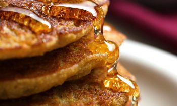 Banana Cornbread Pancakes