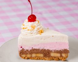 Banana Split Ice Cream Pie