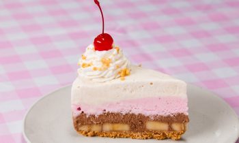 Banana Split Ice Cream Pie