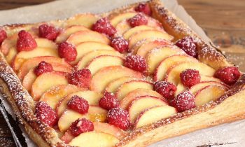 Super Simple Raspberry & Peach Tart | Ep. 1266