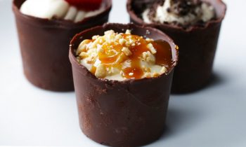 Chocolate Cheesecake Pudding Cups