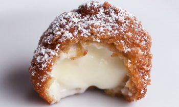 Fried Cinnamon Crunch Cheesecake Bites