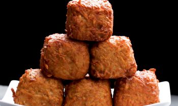 Ham and Cheese Hashbrown Cubes