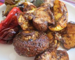 Low Fat Vegan No Oil 2 Easy Roasted Vegetable Side Dishes EASY