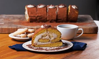 Tiramisu Swiss Roll