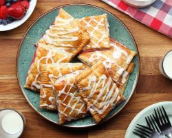 Sheet Pan Stuffed Pastry Pockets