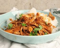 Slow Cooker BBQ Bourbon Peach Chicken | Ep 1278