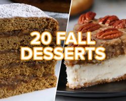 20 Tasty Fall Desserts