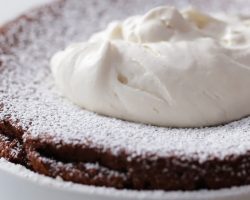 Giant Chocolate Soufflé