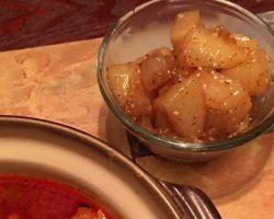 Korean potato side dish (gamja jorim)