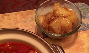 Korean potato side dish (gamja jorim)