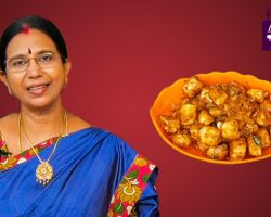 PANEER MANCHURIAN (DRY) : Mallika Badrinath Recipes | Easy Side Dishes