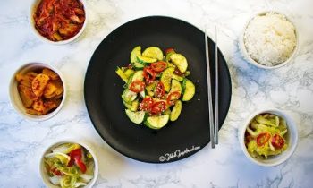 Stir Fried Courgette/Zucchini Korean Side Dish Banchan