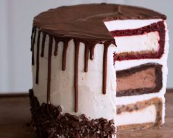 Triple Decker Cheesecake Tower