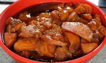 Yams (Saturday Meal) A Side Dish with Meat Loaf & Cabbage – – How – To – Make