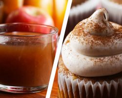 Homemade Apple Cider And Apple Cider Cupcakes