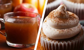 Homemade Apple Cider And Apple Cider Cupcakes