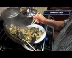 Cooking with Mom…Korean Mushroom Side Dish