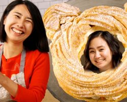 Rie Makes A Cat-Shaped Cream Puff For Niki