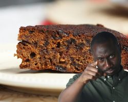 Trinidad Black Cake As Made By Kwesi