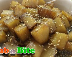 Soy Sauce Braised Potatoes (Gamja Jorim : 감자조림) – Korean Side Dishes [Part 8]