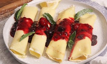 Berries & Cream Crepes