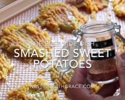 Smashed Sweet Potatoes- Favorite Side Dish