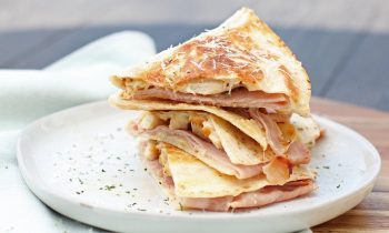 Chicken Cordon Bleu Quesadillas
