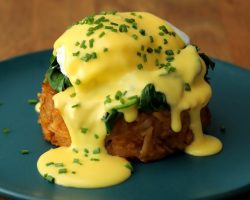 Hash Brown Benedict • Proper Tasty