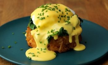 Hash Brown Benedict • Proper Tasty